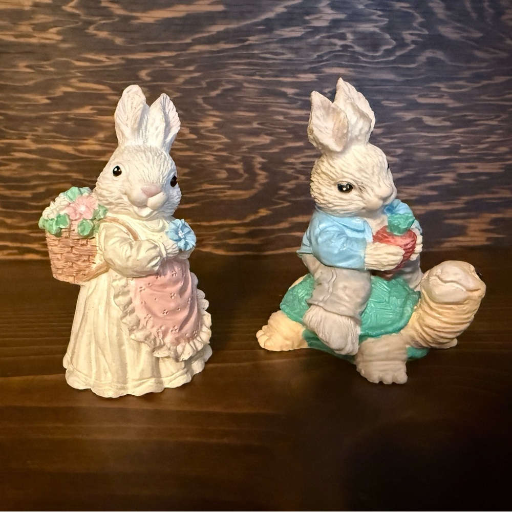 Spring Bunny Pair